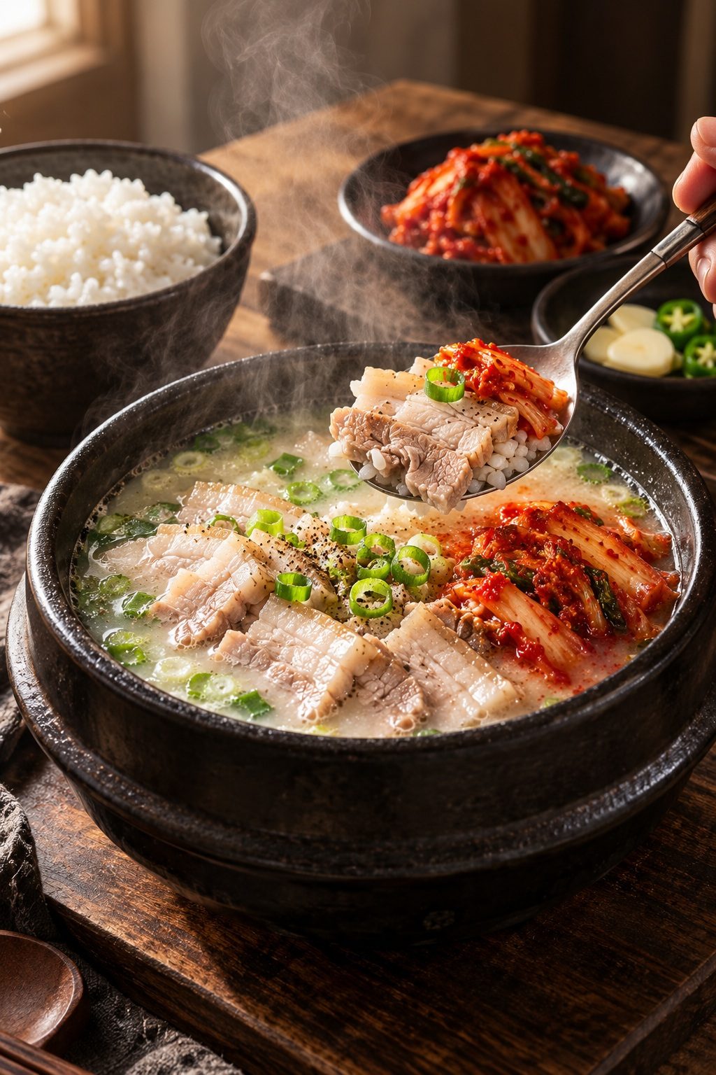 다음 날 돼지국밥