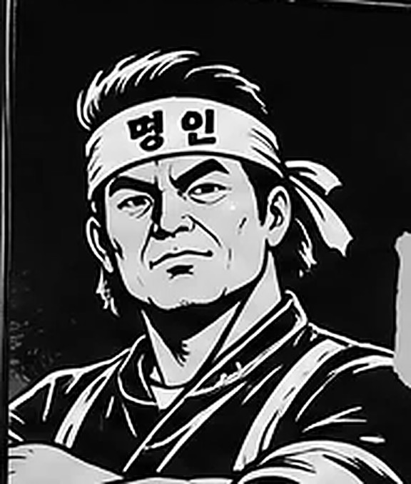 복벼락 명인 캐릭터