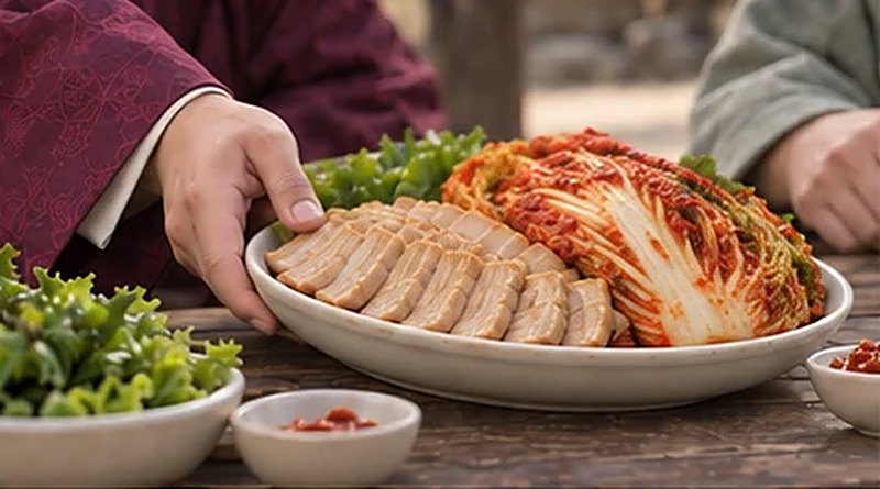 접시는 내 쪽으로